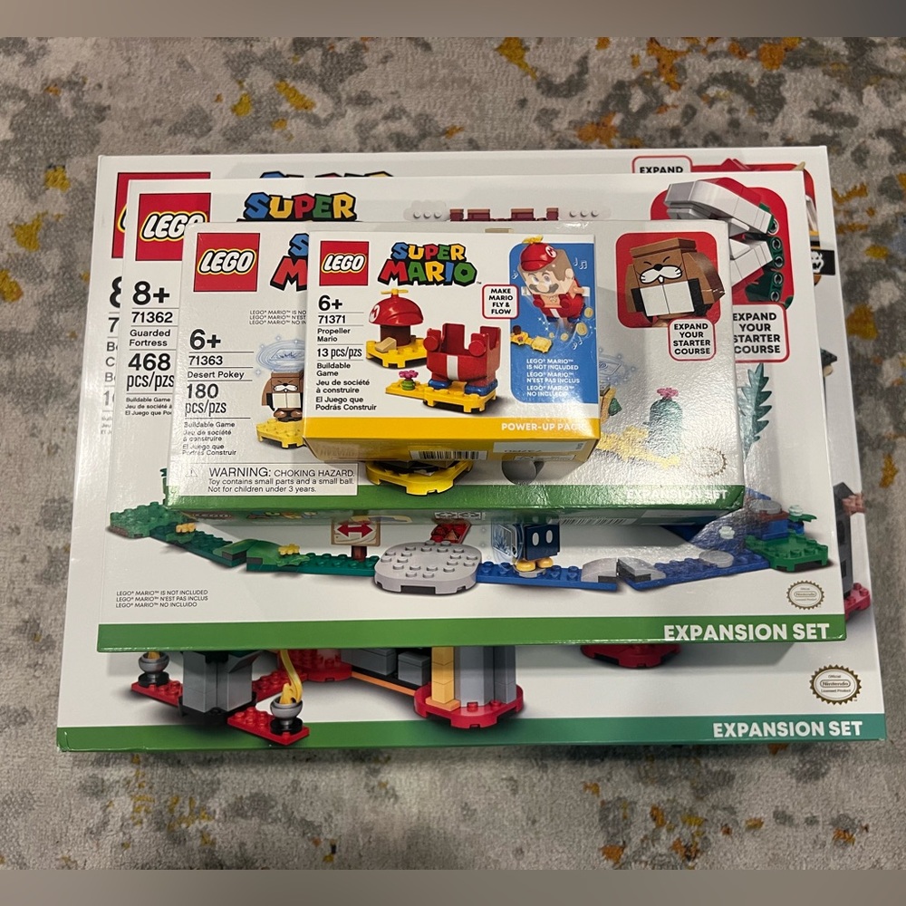 RETIRED LEGO Super Mario Expansion Set Bundle
